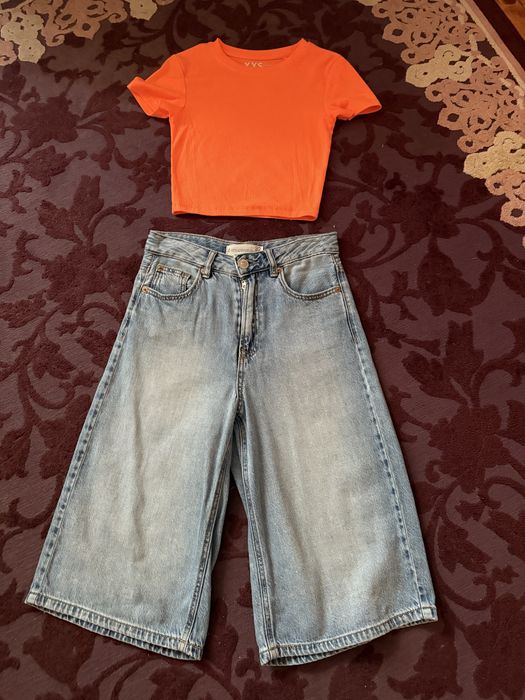 Шорты и топы Bershka , Stradivarius