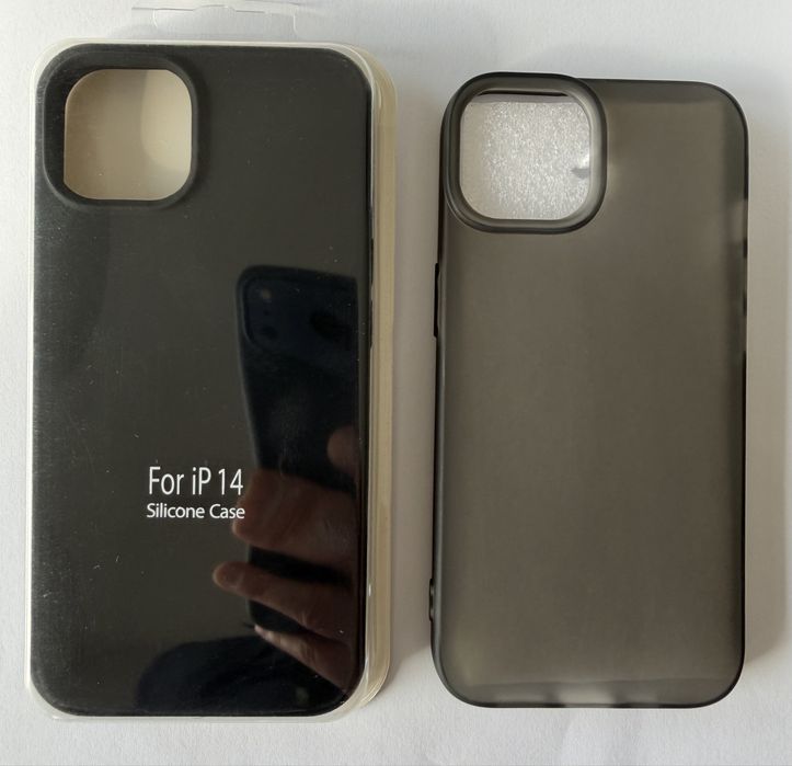 iPhone 14 128GB Midnight — bateria 85%, kompletny zestaw + 5 etui gratis!