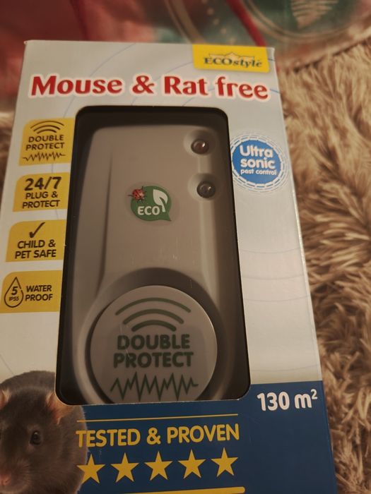 Ultradźwiękowy odstraszacz na myszy i szczury