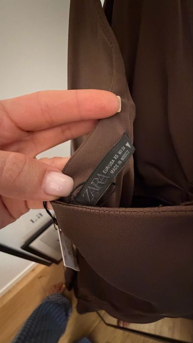 Сатинова сукня Zara