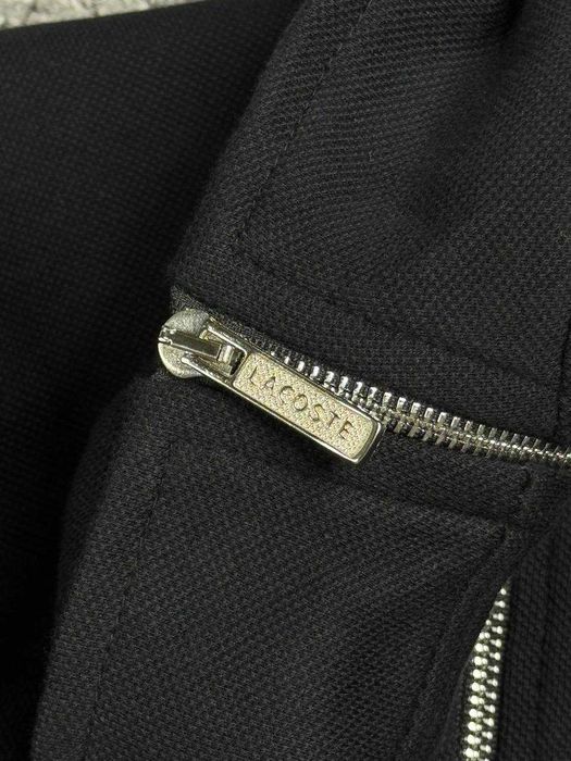 Кардиган ЗІПКА Lacoste с-хл біла чорна