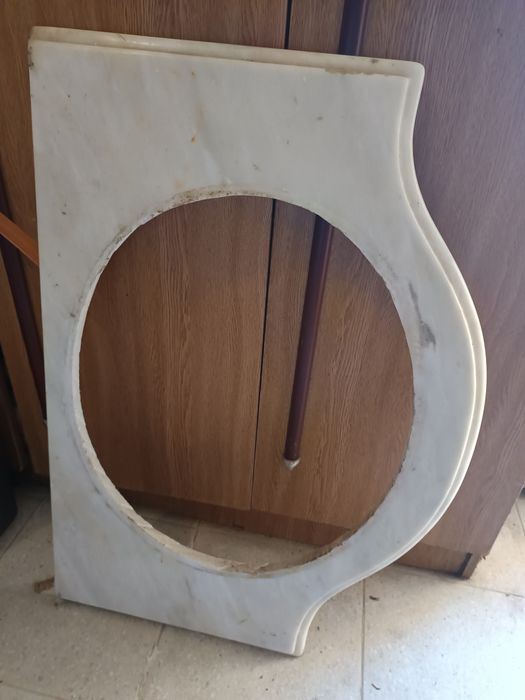 Conjunto 2 lavatórios e 2 pedras para casa de banho