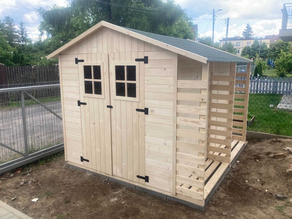 Domek narzędziowy ogrodowy drewniany 250x270x220 lub dowolny wymiar!!!