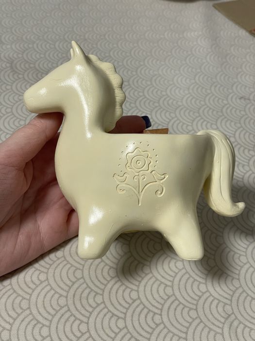 Свічка різдвяний коник Omeli candle