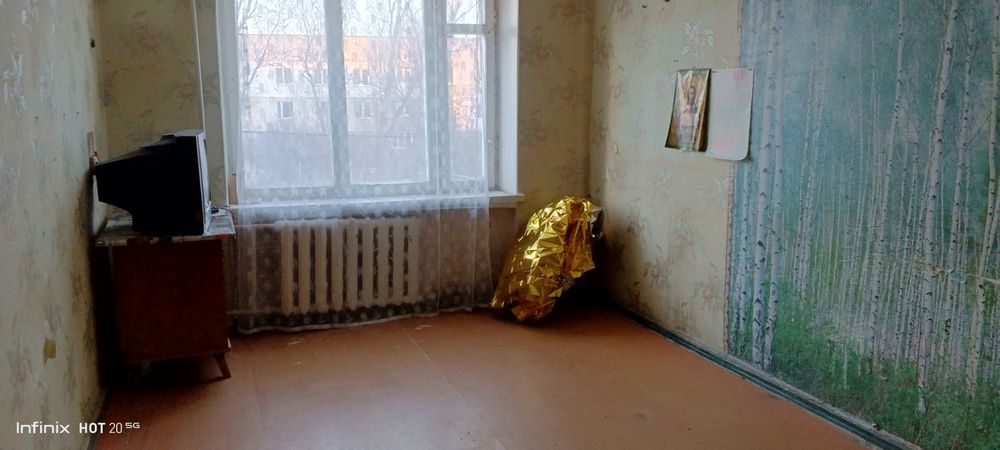 2 кімнати у гуртожитку