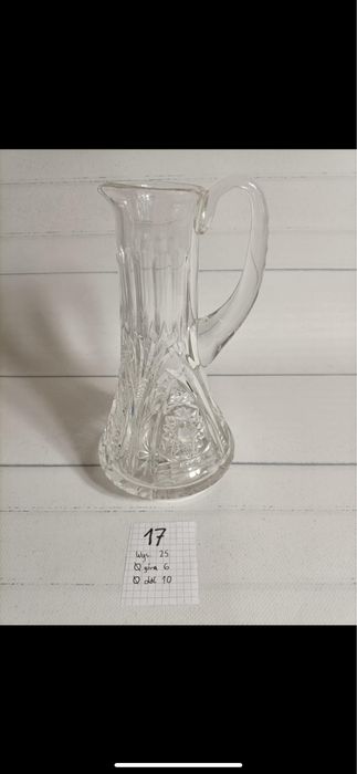 Sprzedam krysztaly z PRL-u