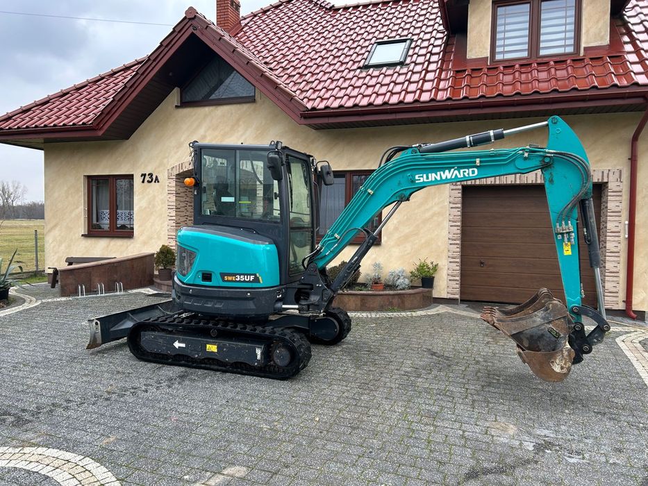 SUNWARD Swe35uf klima silnik Kubota  Super stan