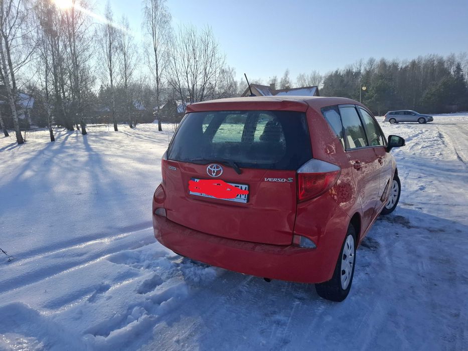 Toyota Verso S 2012 1,4 benzyna super oryginalny stan fabryczny