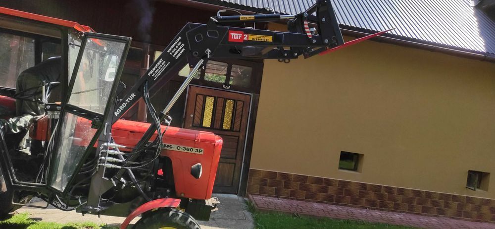 Ładowacz czołowy euro ramka Tur c360 Ursus c330 Zetor MF Montaż
