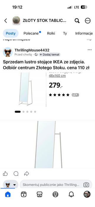 Ludtro stojace ikea