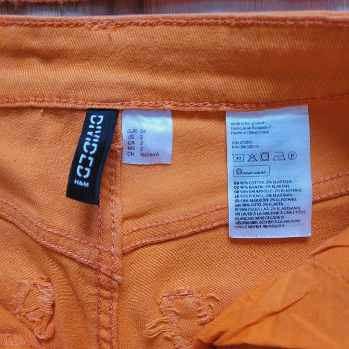Sweterek rozm.XS X&M + spodnie dżinsowe rozm.34 H&M