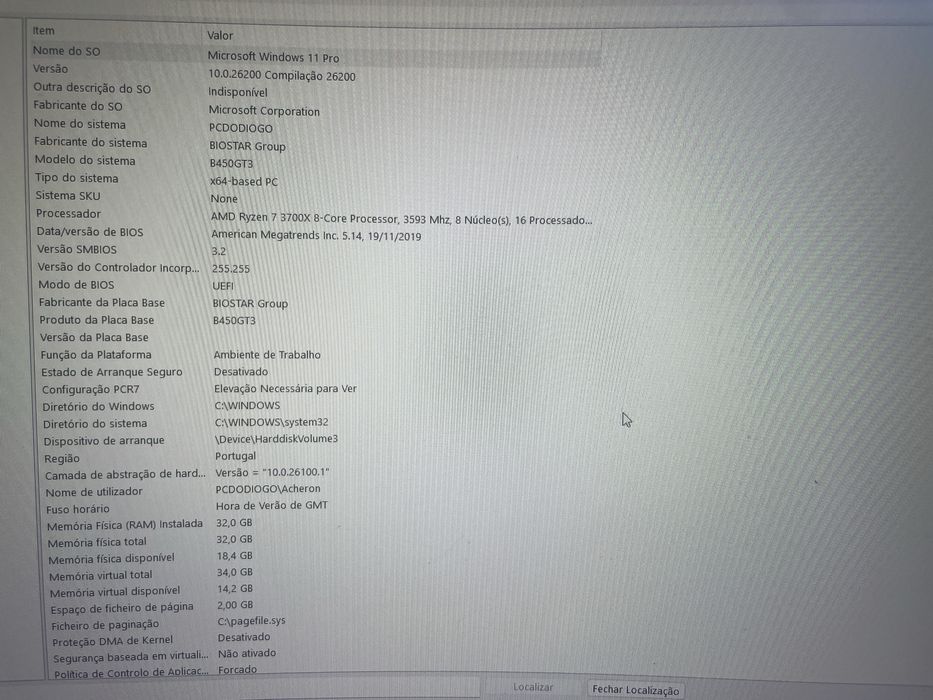 Computador desktop completo para Gaming avançado etc…