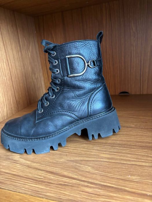 Жіночі шкіряні ботинки, 38-39розмір, устілка 24 см