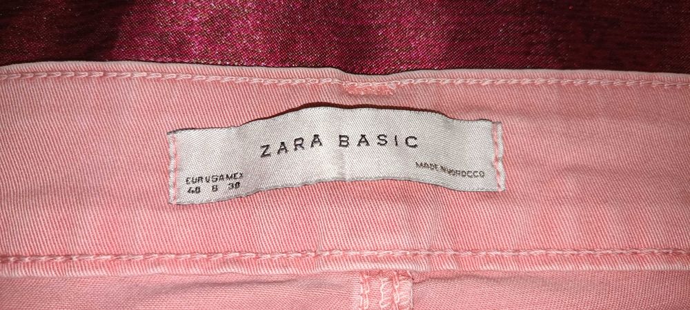Джинсы мужские зауженные Zara Basic Чоловічі джинси завужені Skinny