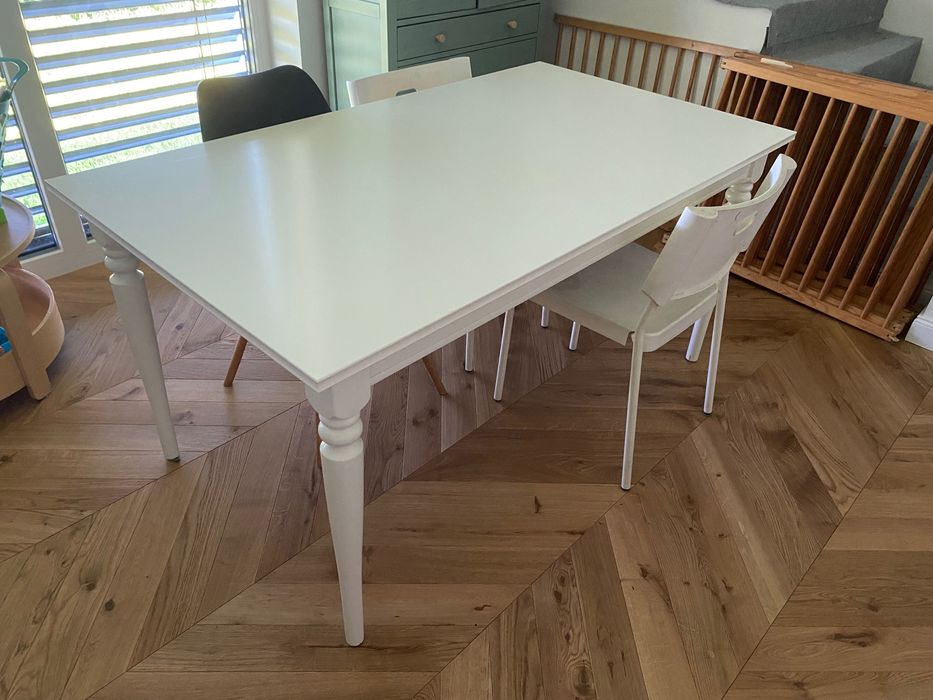 Stół Ikea INGATORP biały