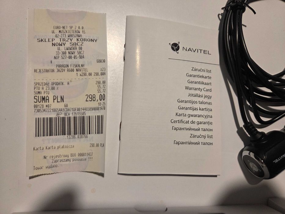 Rejestrator Navitel R600 DVR FullHD