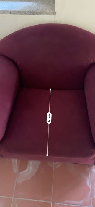 Sofas três  peças