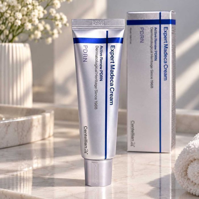 Крем для обличчя Centellian24 Expert Madeca Cream Active Renew PDRN 50 мл / PDRN / відновлення / пружність / зволоження / оригінал