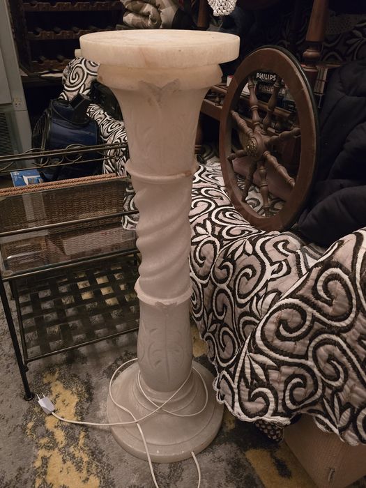Coluna decoração com luz