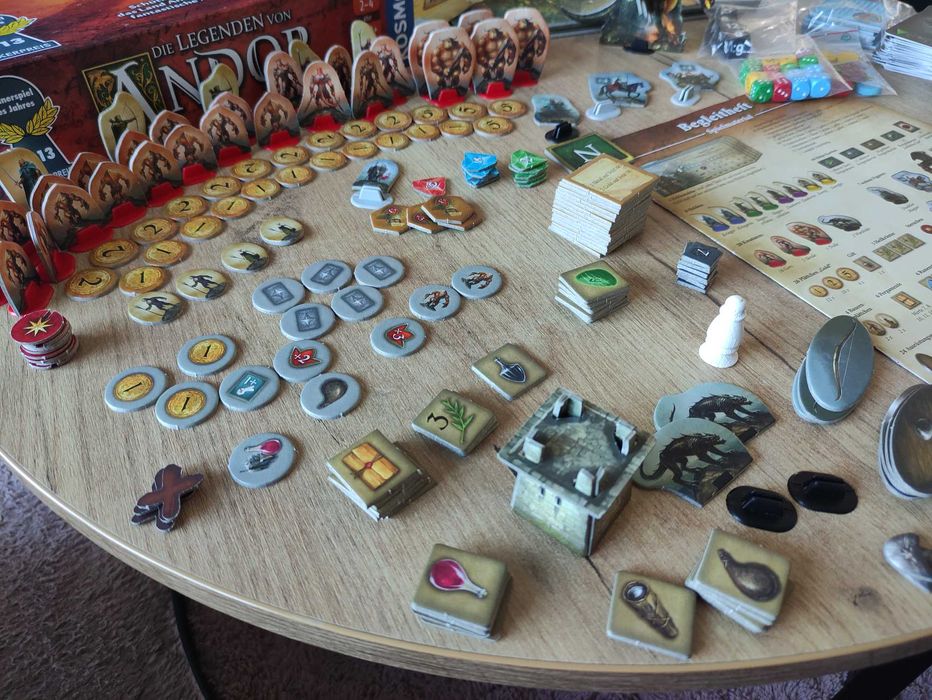 Gra Planszowa Kosmos Die Legenden von Legendy Krainy Andor DE