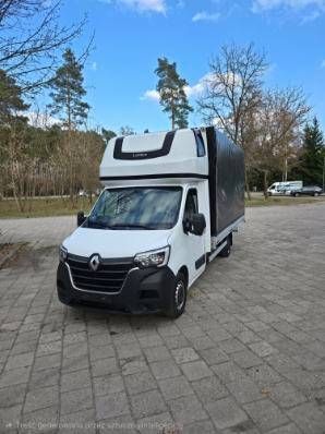 Renault MASTER 2.3 TWIN-CAB (łóżko z tyłu)/PLANDEKA-FIRANKA+10 EP+SALON POLSKA/PIERWSZY WŁAŚCICIEL+GOTOWY DO PRACY
