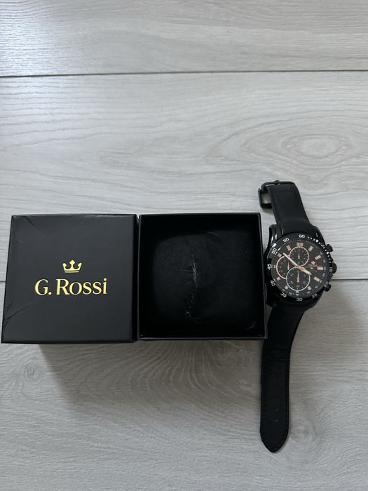 Zegarek Gino Rossi męski czarny