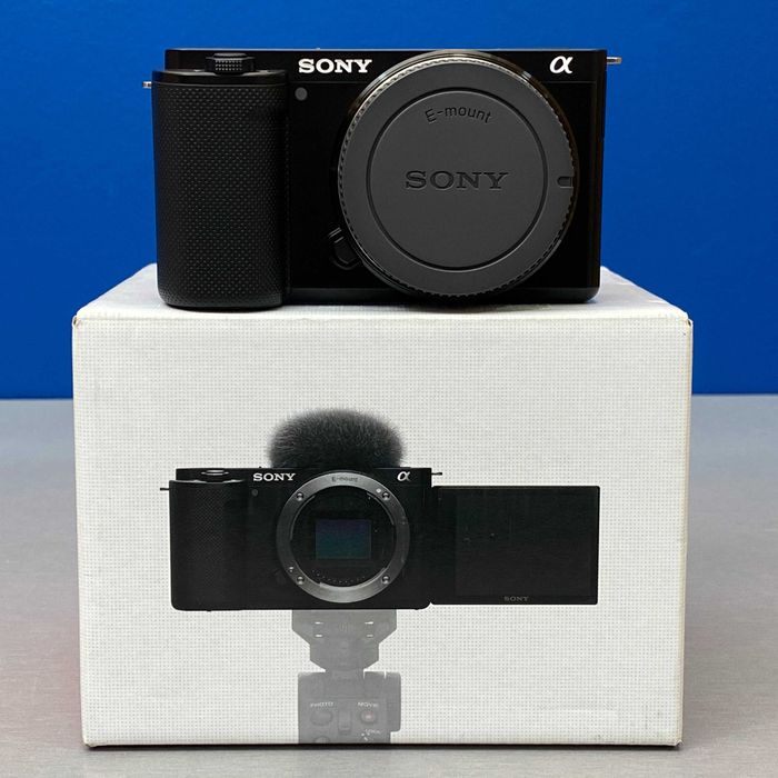 Sony ZV-E10 (Corpo) - 24.2MP | 3 ANOS DE GARANTIA