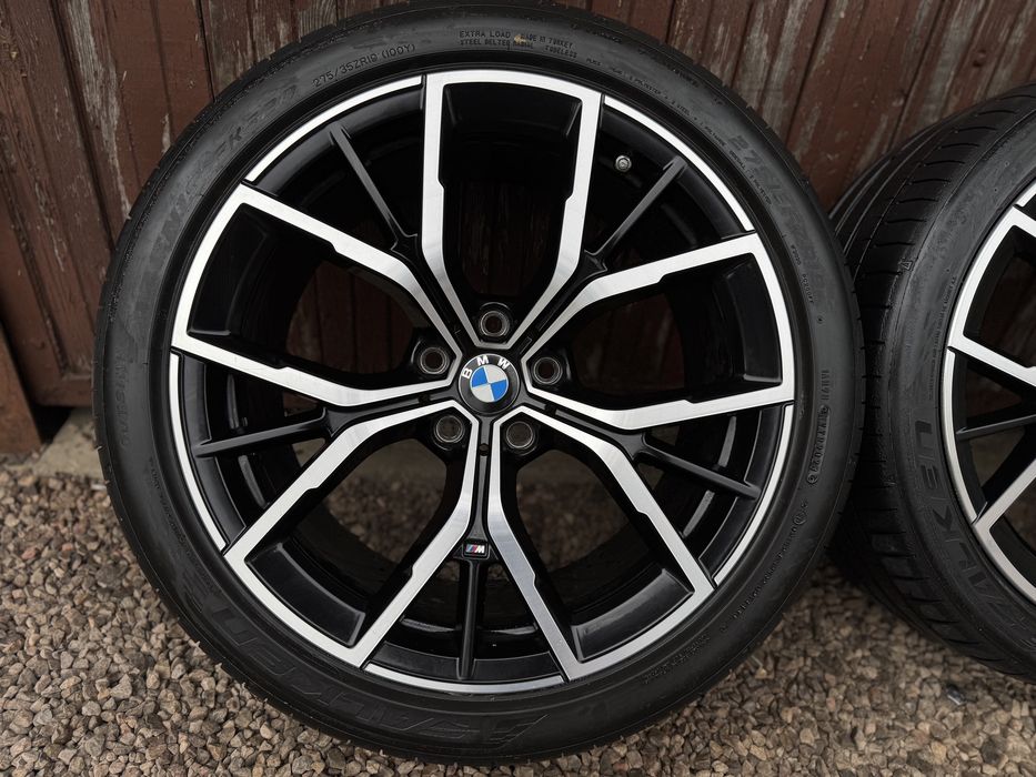 Felgi Koła 19 5x112 BMW Oryginał G30 G31 Seria 5 TPMS Opony