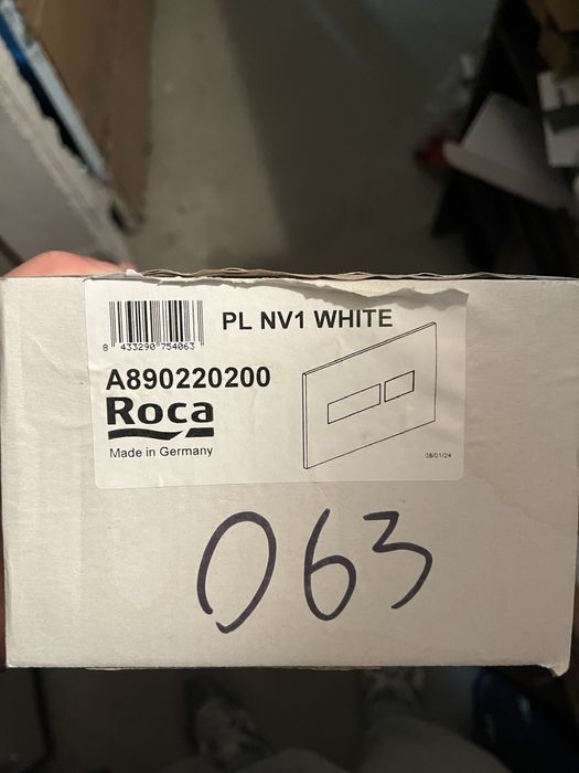 Przycisk spłukujący Roca PL NV1 White – nowy
