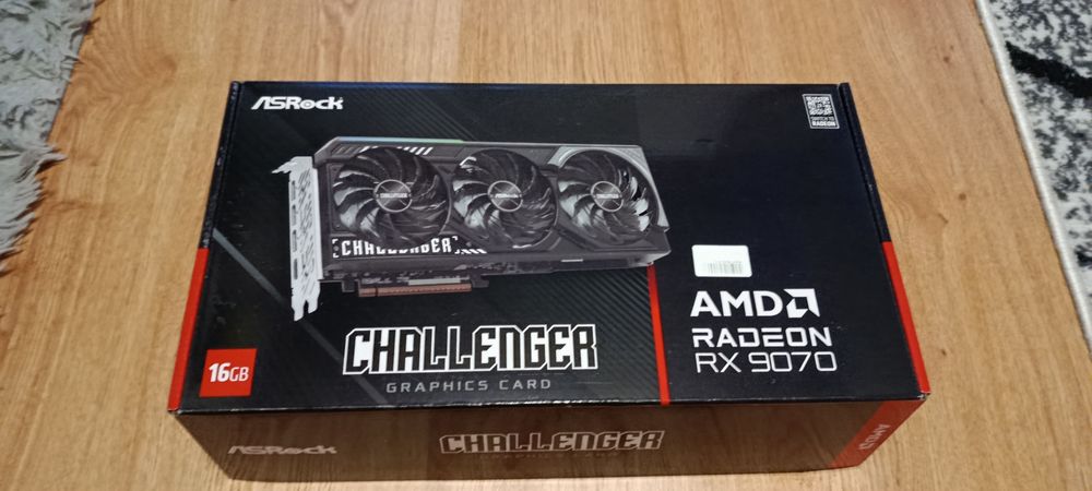 Karta graficzna AMD RX 9070 ASRock Challenger 16GB
