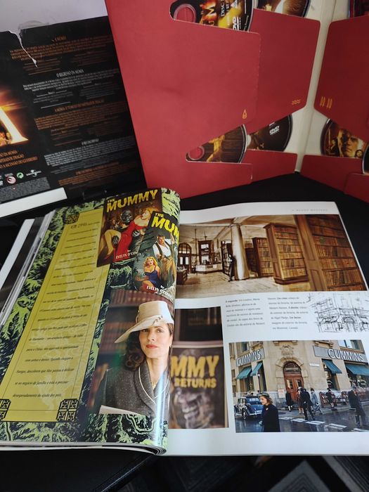Coleção A Múmia – 8 DVDs + Livro Guia Ilustrado
