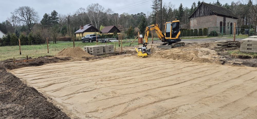 Usługi koparką 2,7t,PRACE ZIEMNE!usługi Minikoparka Koparko ładowarka