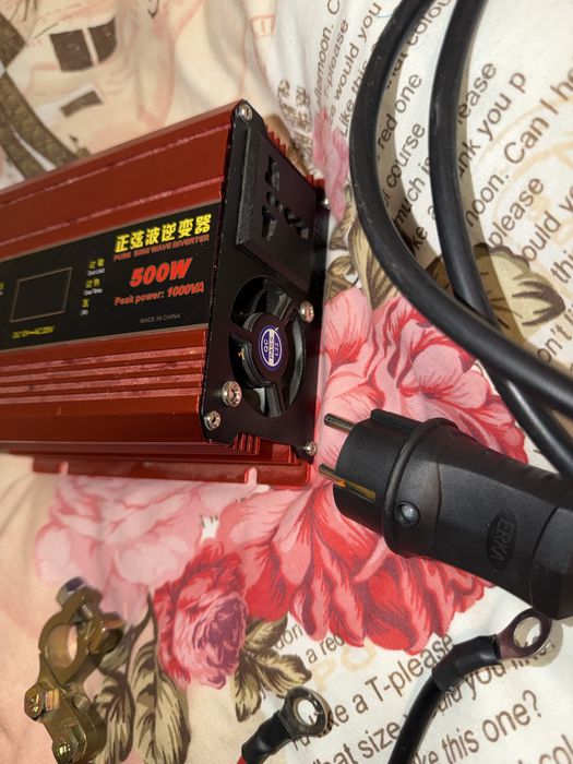 Інвертор напруги чиста синусоїда 500W 12/220V FPC-500AL Suoer дбж ups