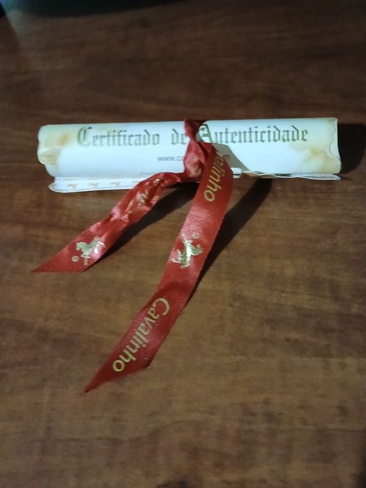 Certificado+Caixa+Saco "Cavalinho"