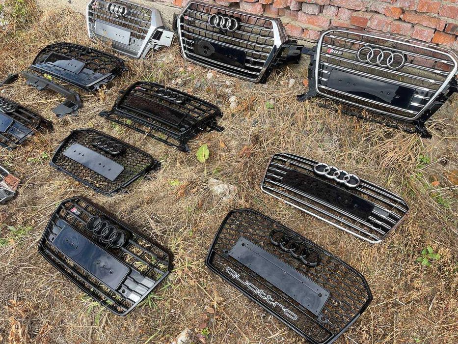 ВІДПРАВКА ЩОДНЯ Решітки ауді, решетки ауди, решотки audi a1a3a4a5a6a7