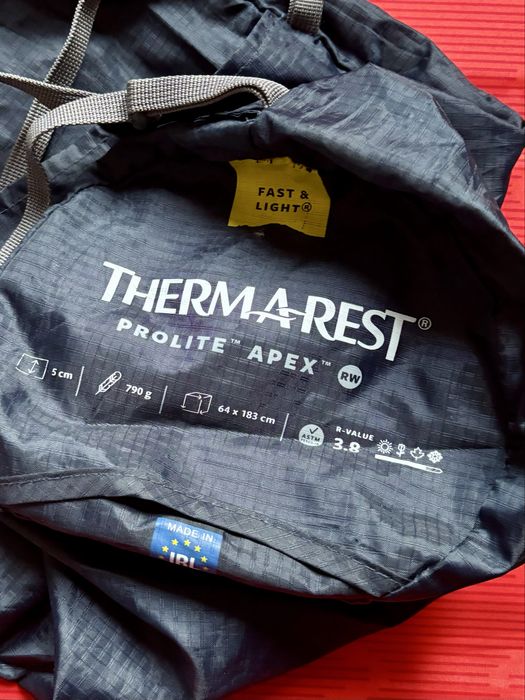 Nowa mata samopompująca thermarest Prolite apex regular wide