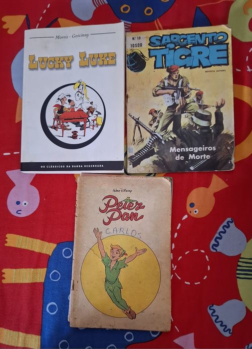 Livros muito antigos Banda desenhada