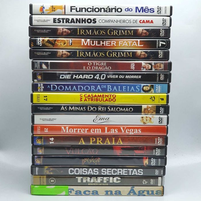 Lote 32/3 - Pack de 18 Filmes em DVD - Ref.VI