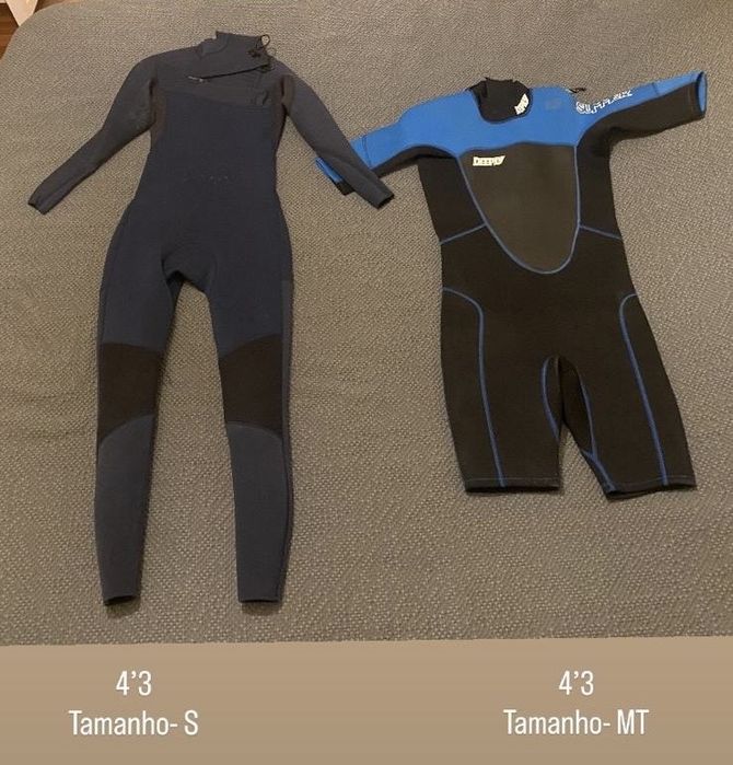 Fatos de surf usados a otimo preço!