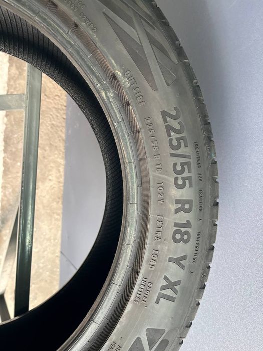 Шины БУ 225 55 R 18 Continental ecocontact 6Q MO Лето Комплект резина