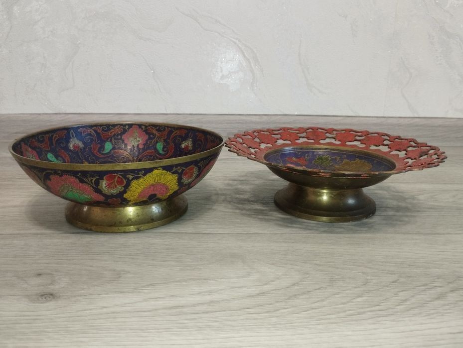 Конфетницы латунные