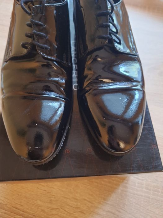 Buty lakierkowane Lancerto Highbury weselne rozmiar 41