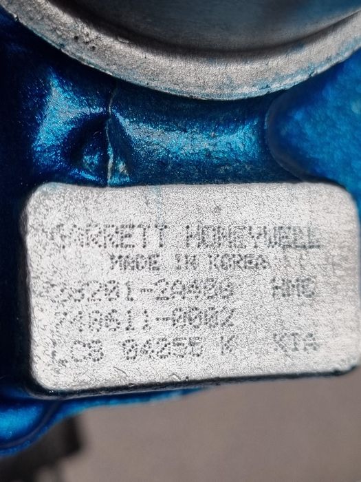 Turbosprężarka hyundai kia 1.6 1.5 crdi 740611