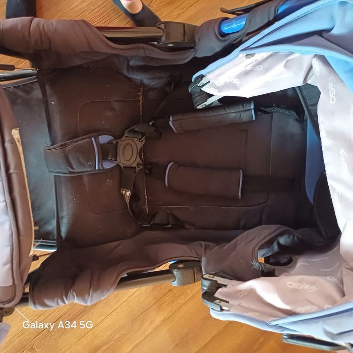 Wózek podwójny bliźniaczy