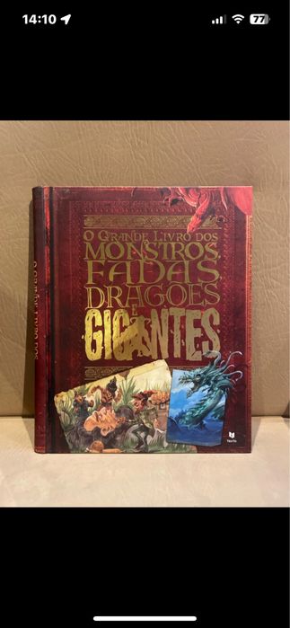 Livro ‘O grande livro dos monstros, fadas, dragões e gigantes’