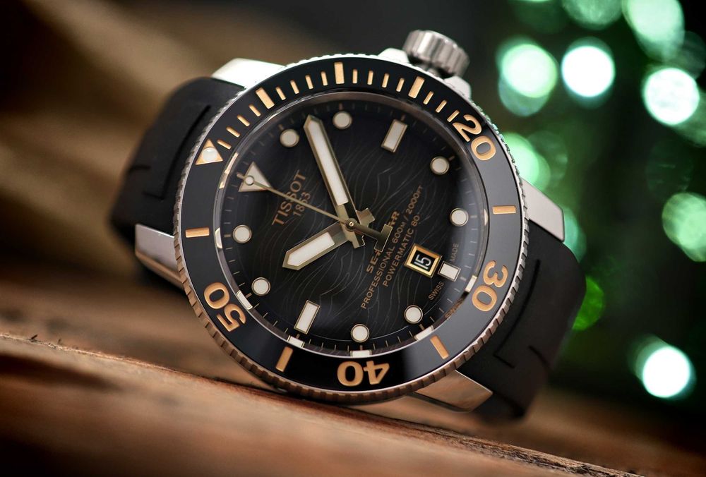 Tissot Seastar 2000 Professional Powermatic 80 T1206071744101 T120.607.17.441.01 600 metrów WR