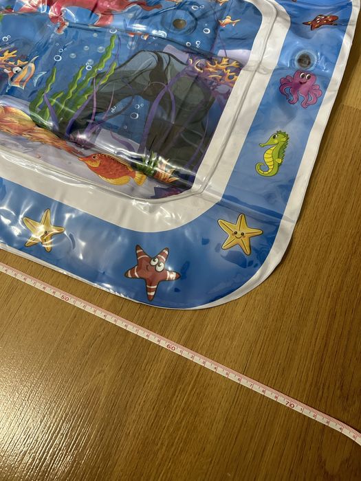Водний коврик, килимок аква надувний з водою, для немовлят та дітей