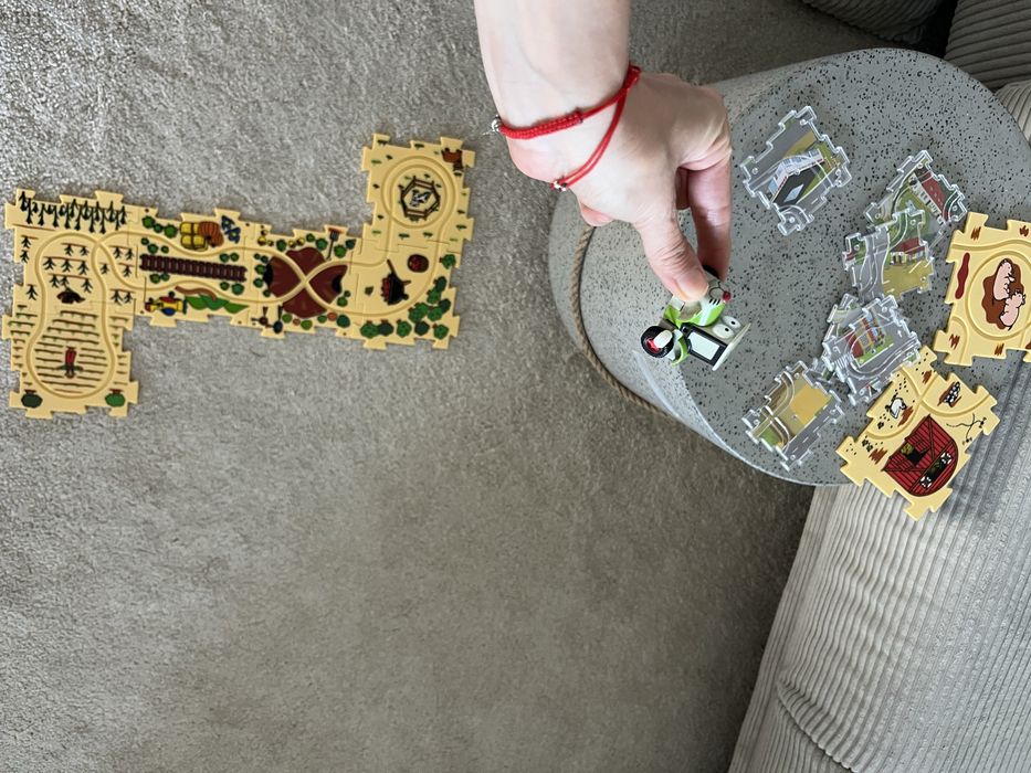 Claas traktorek puzzle