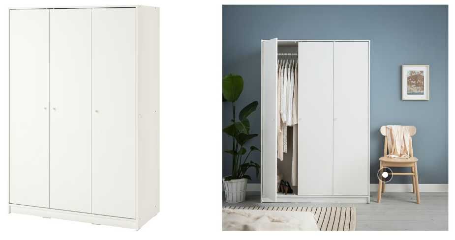 Sprzedam szafę ubraniową IKEA KLEPPSTAD (176x55x118cm)