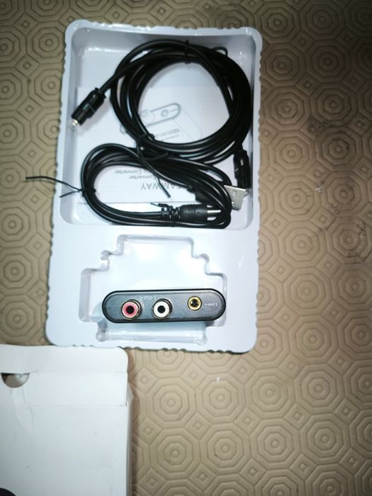 Conversor audio digital óptico para analógico RCA